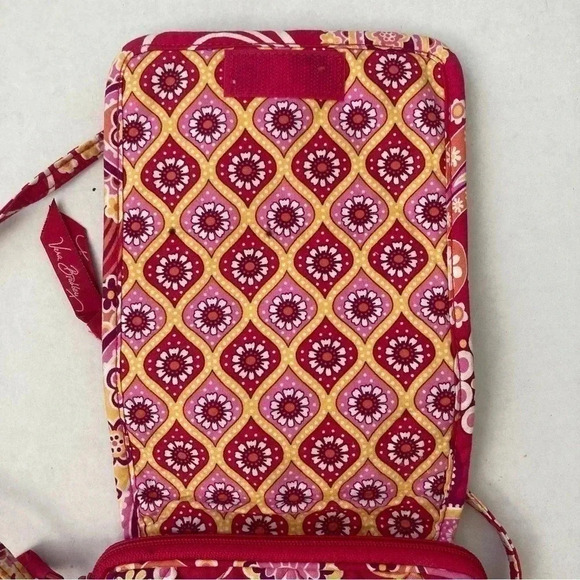 Vera Bradley Shoulder Crossbody‎ Purse Raspberry Fizz (Retired) - Picture 4 of 10